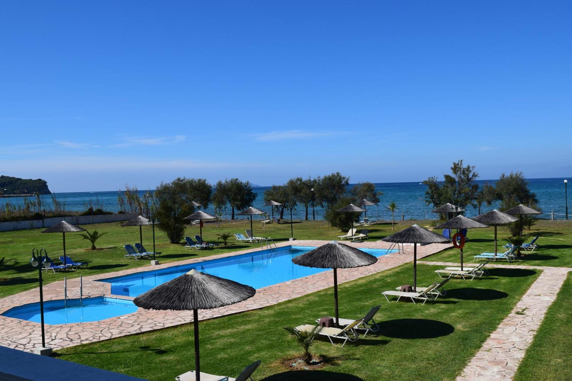 S&C Kosmos Beach Resort Rodas Exterior foto