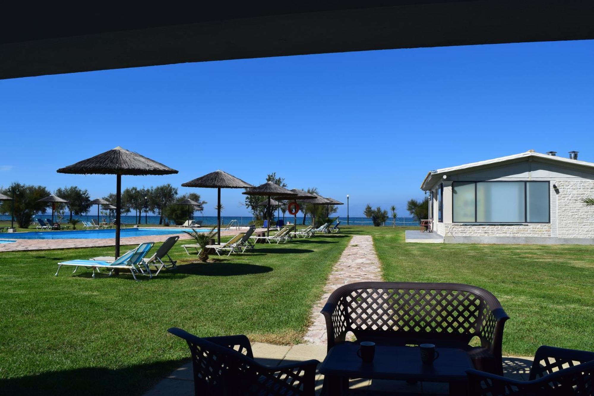 S&C Kosmos Beach Resort Rodas Exterior foto